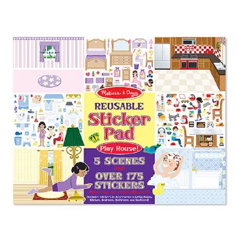 MELISSA &amp; DOUG STICKER PAD PLAY HOUSE
