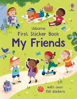 USBORNE FIRST STICKER BOOK FRIENDS