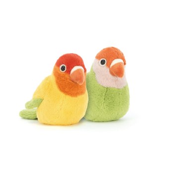 JELLYCAT A PAIR OF LOVELY LOVEBIRDS