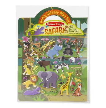 MELISSA &amp; DOUG SAFARI PUFFY STICKERS