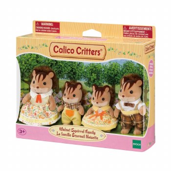 CALICO CRITTERS WALNUT SQUIRREL FAMILY