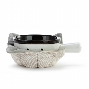 DEMDACO SOUP CROCK/COZY SNOWMAN