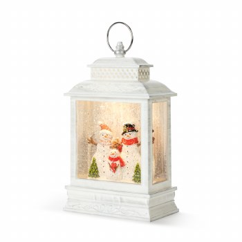 DEMDACO LIT MUSICAL SNOWMAN LANTERN