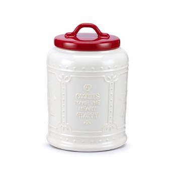 DEMDACO HAPPY HEART CHRISTMAS COOKIE JAR