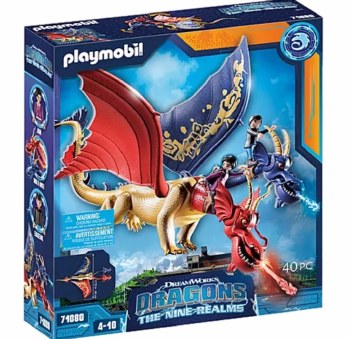 PLAYMOBIL DRAGONS 9 REALMS WU &amp; WEI