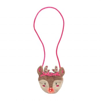 MUD PIE LIGHT UP REINDEER PURSE
