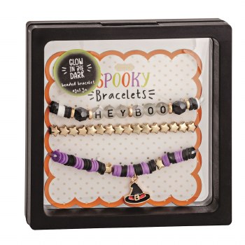 MUD PIE HALLOWEEN BRACELET BLACK
