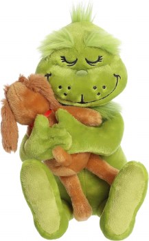 12" HOLIDAY HUGS GRINCH &amp; MAX