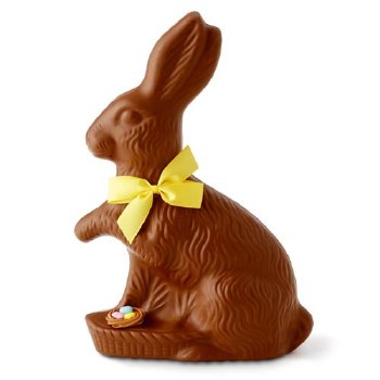 BROMILOW'S 10oz RABBIT W/BASKET AT FEET