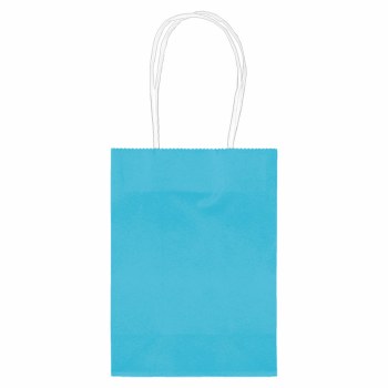 5&quot; KRAFT BAG CARIBBEAN BLUE