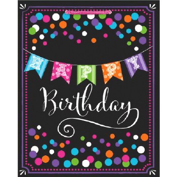 BIRTHDAY BANNER LARGE GIFT BAG