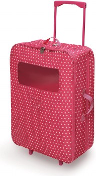 18&quot; DOUBLE DOLL TRAVEL CASE W/SLEEP BAGS