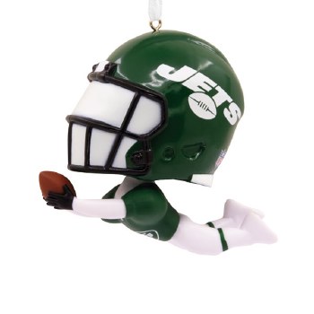HALLMARK ORNAMENT JETS BOUNCING BUDDY