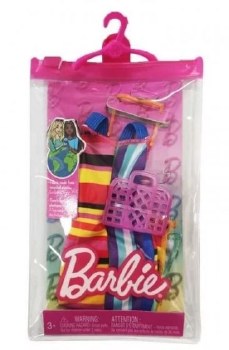 BARBIE FASHIONISTAS UTFIT STRIPED DRESS