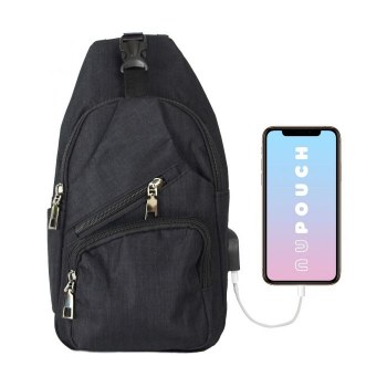 NUPOUCH DAY PACK BLACK