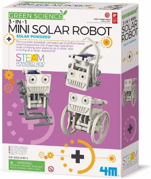 3-IN-1 MINI SOLAR ROBOT