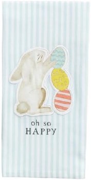 MUD PIE BUNNY W/EGG TOWEL