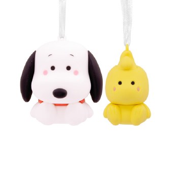 HALLMARK ORN SNOOPY &amp; WOODSTOCK MAGNETIC