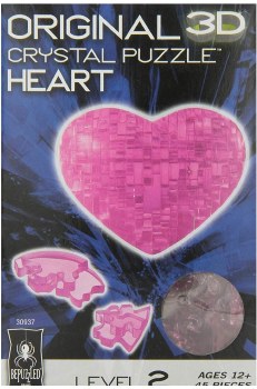 3D CRYSTAL PUZZLE HEART