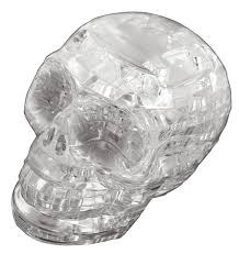 3D CRYSTAL PUZZLE SKULL
