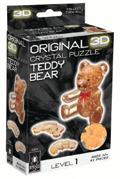 3D CRYSTAL PUZZLE TEDDY BEAR