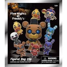 3D FOAM BAG CLIP FIVE NIGHTS AT FREDDY'S