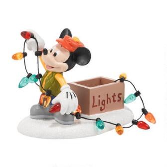 D56 MICKEY LIGHTS UP CHRISTMAS