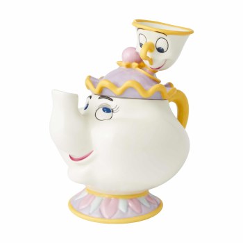 DISNEY MRS. POTTS &amp; CHIP COOKIE JAR