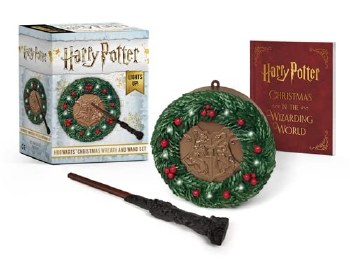 MINI KIT HOGWARTS XMAS WREATH &amp; WAND