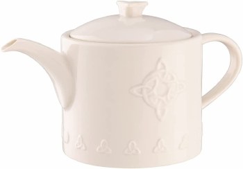 BELLEEK TRINITY KNOT BEVERAGE POT