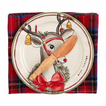 MUD PIE APPETIZER SET REINDEER