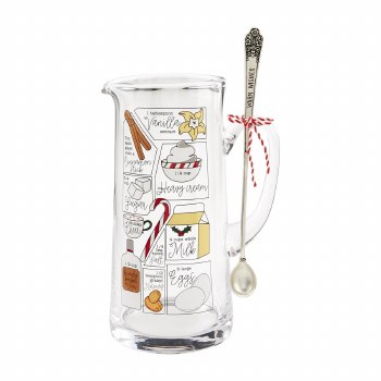 MUDPIE PITCHER SET EGGNOG