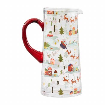 MUDPIE CHRISTMAS VILLAGE PITCHER