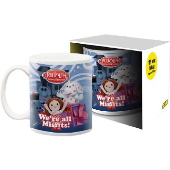 RUDOLPH WE'RE ALL MISFITS 11oz MUG BOXED