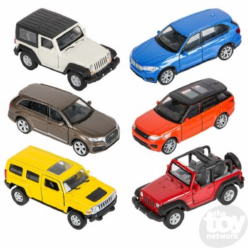 5&quot; DIE-CAST PULL BACK SUV JEEP