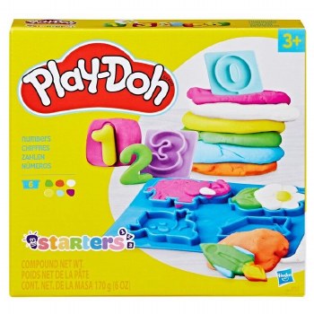 PLAYDOH STARTERS SET NUMBERS
