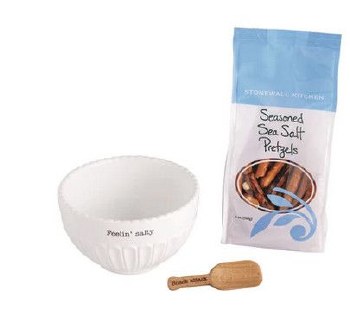 MUDPIE FEELING SALTY SNACK BOWL