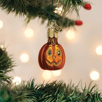 OLD WORLD CHRISTMAS MINI JACK O LANTERN