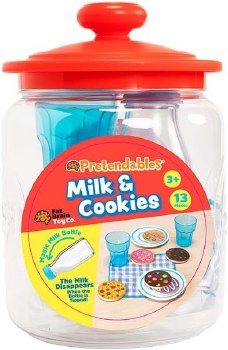 FAT BRAIN PRETENDABLES MILK &amp;  COOKIES