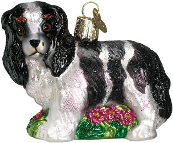 OLD WORLD CHRISTMAS KING CHARLES SPANIEL