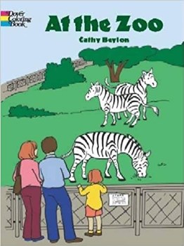 DOVER COLORING BOOK AT THE ZOO