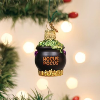 OLD WORLD CHRISTMAS MINI HALL CAULDRON