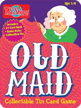 TIN CARD GAME OLD MAID