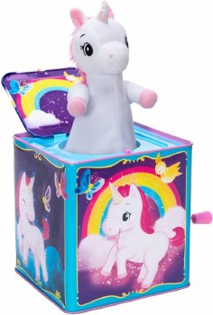 POP &amp; GLOW UNICORN JACK IN THE BOX