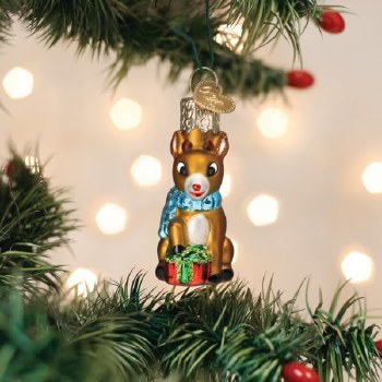OLD WORLD CHRISTMAS MINI RUDOLPH