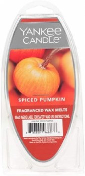 YANKEE WAX MELTS SPICED PUMPKIN