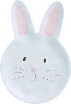 MUD PIE BUNNY MELAMINE PLATE