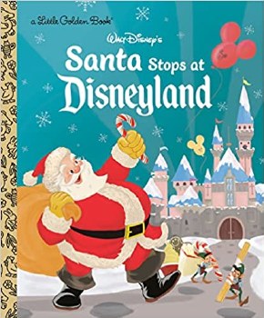 LITTLE GOLDEN BOOK SANTA DISNEYLAND
