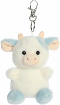 PALM PALS CLIP-ONS SKYLA BLUEBERRY COW