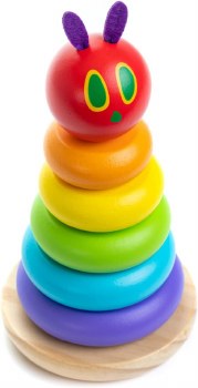 ERIC CARLE RAINBOW WOODEN STACKER